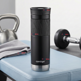 Vaso Termico Contigo Byron 2.0 Snapseal 710 Ml Negro Licorice Acero inoxidable