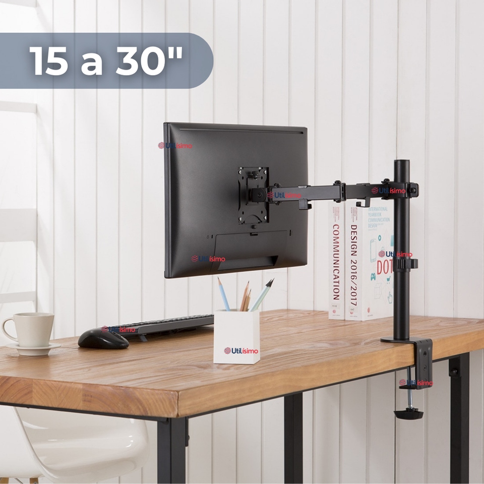 Soporte Monitor Escritorio Brazo Articulado 15 a 30 Pulgadas 15 17 19 22 24 27 28 29 30