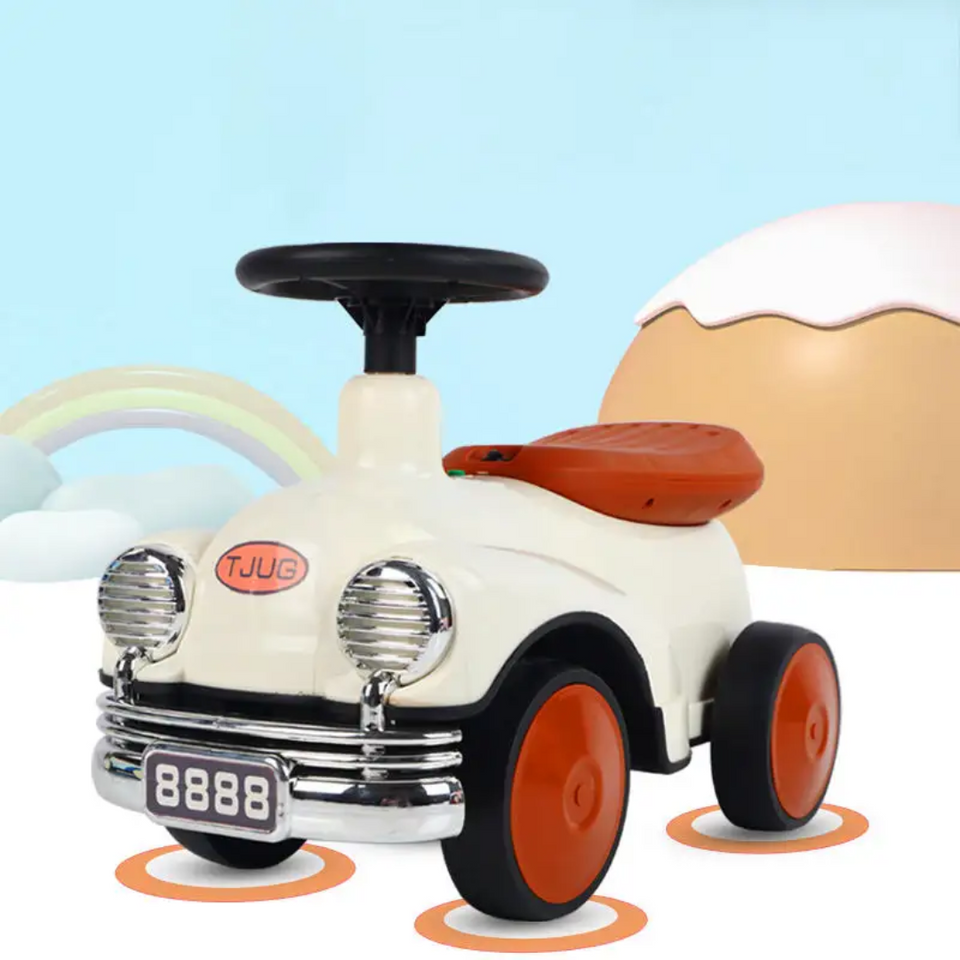 Scooter estilo coche con Luz y Sonido Bebé Niño Niña de 1 a 3 años