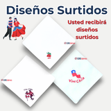 Pack 3 Pañuelos Baile Cueca 36 CM Bordados Fiestas Patrias Surtidos
