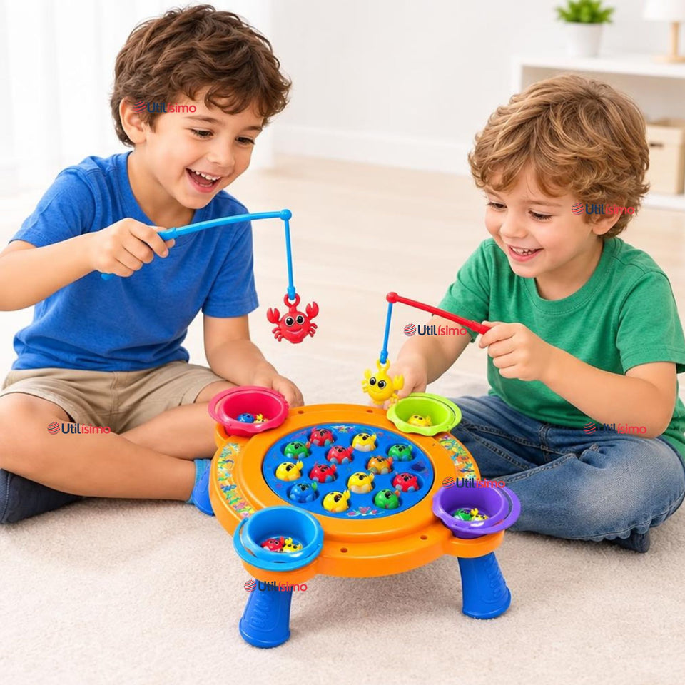 Juguete Pesca Magnético Interactivo Musical Infantil