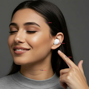 Audifonos Inalámbricos Bluetooth 5.3 Genérico Color Blanco