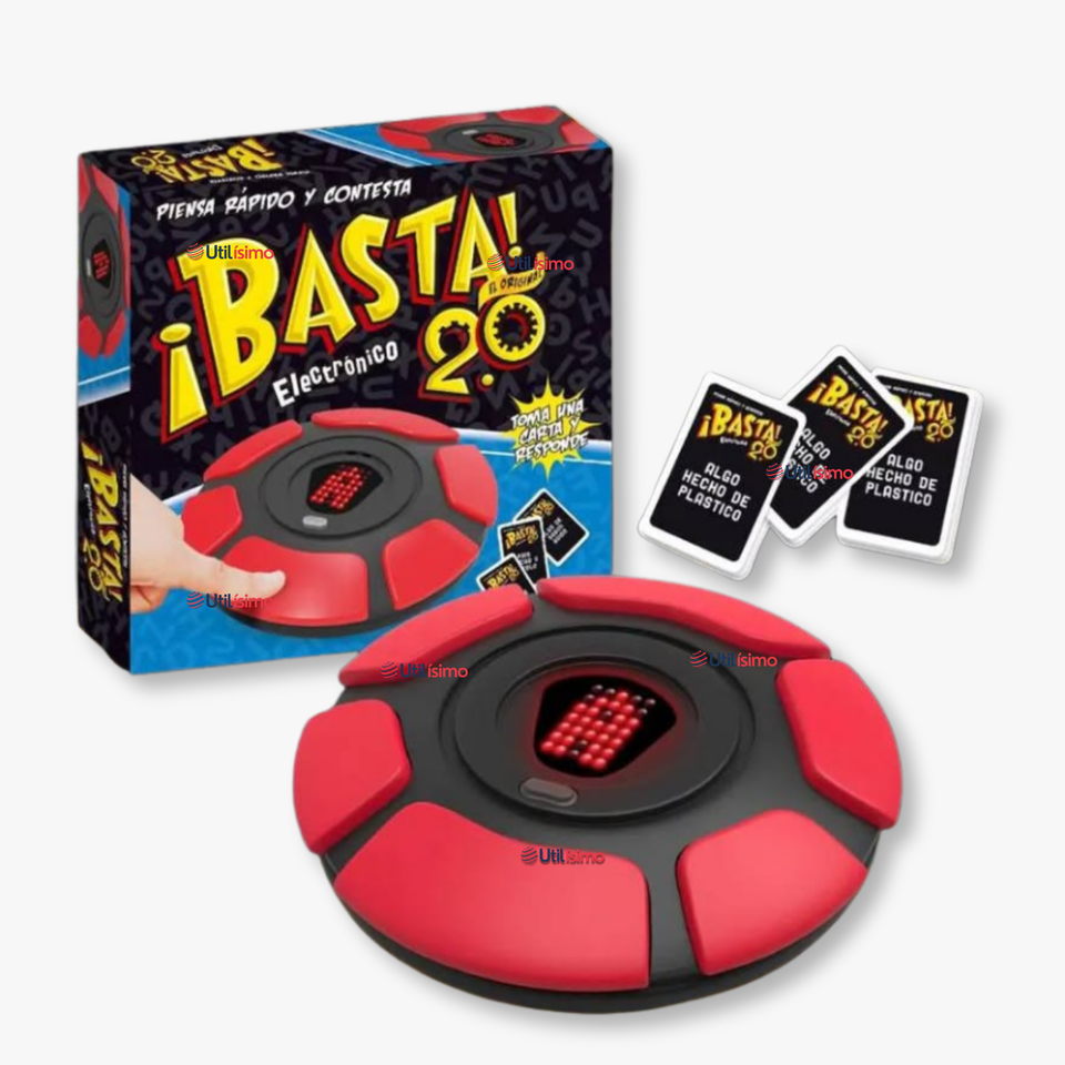 Basta Electrónico 2.0 Juego de Mesa Piensa Rápido