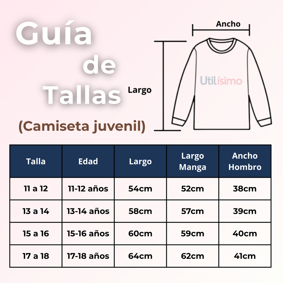 Pack 6 Camiseta Niña Juvenil Primera Capa Bambú Invierno Cuello Beatle Polera