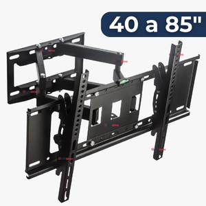 Soporte TV Pared Ajustable 50Kg 40 a  85 Pulgadas 40 43 50 55 60 65 70 75 77 80 82 85
