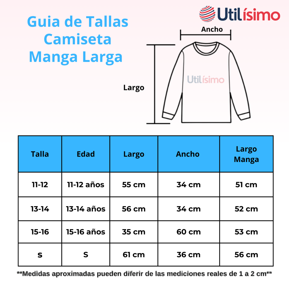 Camiseta Cuello Redondo Polar Niña juvenil Colores Surtidos