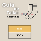 Pack 6 Calcetines Pata de Gallina Mujer Largos Colores Surtidos