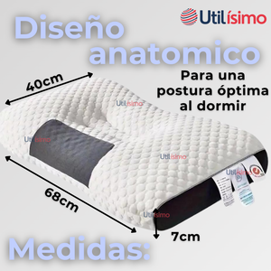 Almohada Ortopédica Ergonómicas Para Cuello y Cervical