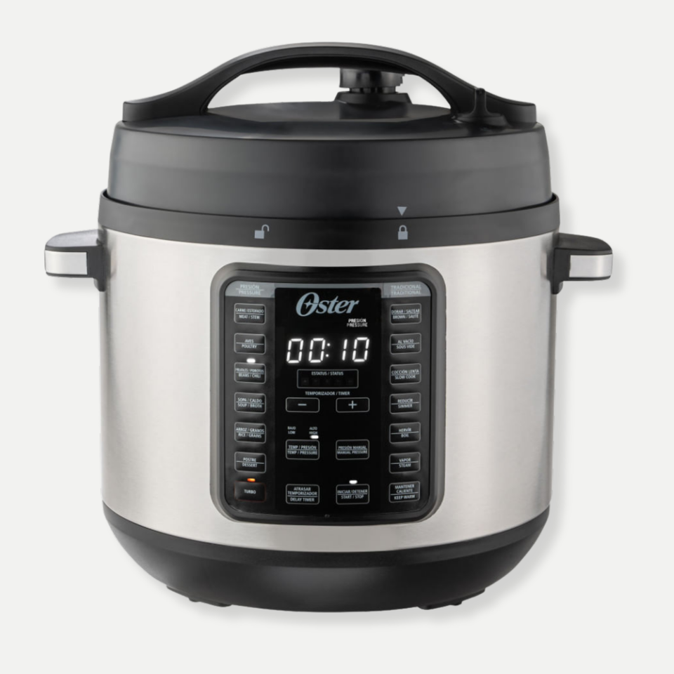 Oster Multiolla, Turbo, 7.5 L de Capacidad, con 14 Funciones Predeterminadas, Recubrimiento Oster DiamondForce, CKSTPCECT75DF