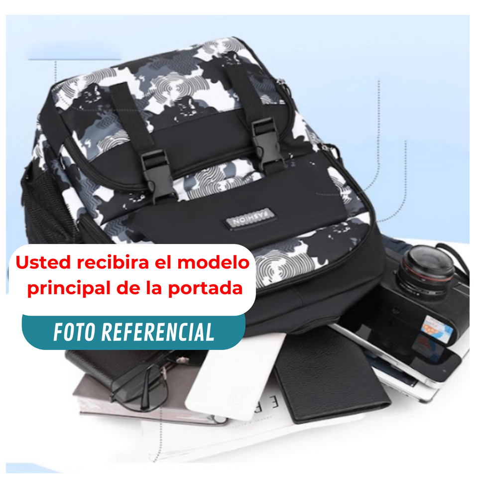 Mochila Escolar Juvenil Universitaria 47cm