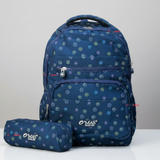 Mochila Escolar Con Estuche 46cm Poliéster Impermeable Niña Juvenil