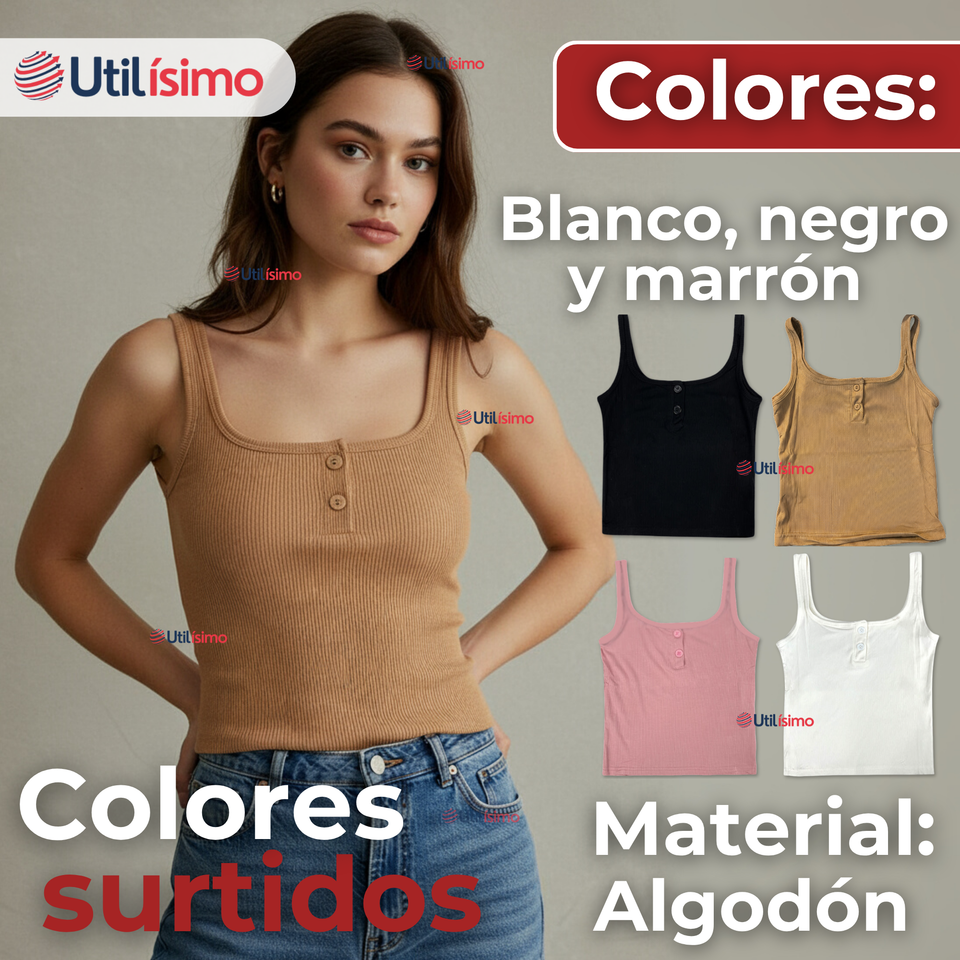 Camiseta Polera 100% Algodón Básica Lisa Mujer Colores Surtidos