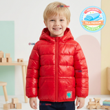 Parka Dinosaurio Con Capucha Manga Larga Niño Jump Kids