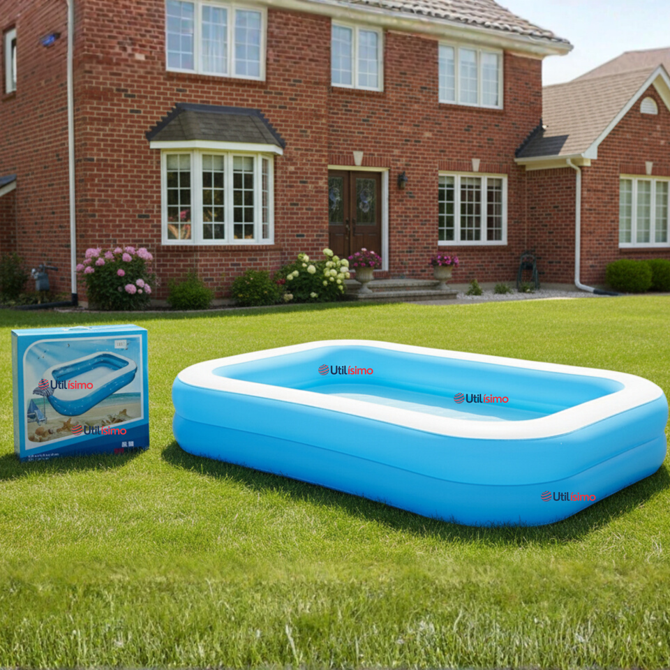 Piscina Inflable Rectangular 2.62mx1.75mx51cm Color Azul