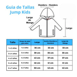 Parka Con Capucha Mangas Larga Niño Black Metallic