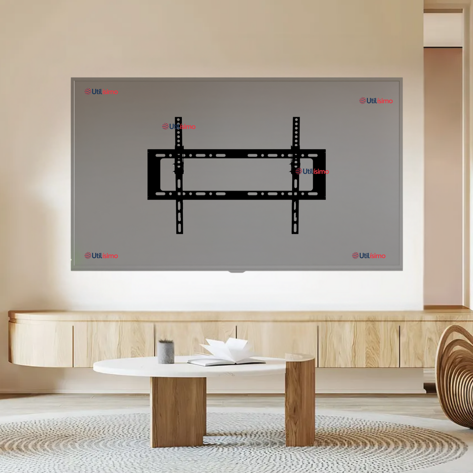 Soporte TV Pared Fijo 45Kg 40 a 80 Pulgadas 40 42 43 48 49 50 55 58 60 65 70 75 77 80