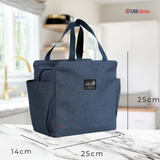 Lonchera Térmica Portátil Tela Oxford De Gran Capacidad con Aislamiento