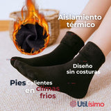 Pack 3 Pares Calcetines Polar Térmico con Interior Afelpado Mujer Surtido