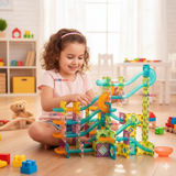 Pista Armable Lego Magnético de 160 Piezas para niños