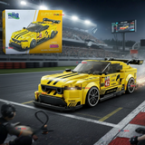 Auto Coche De Carreras Armable Maqueta Porsche Racing 360 Piezas Juguete Niño