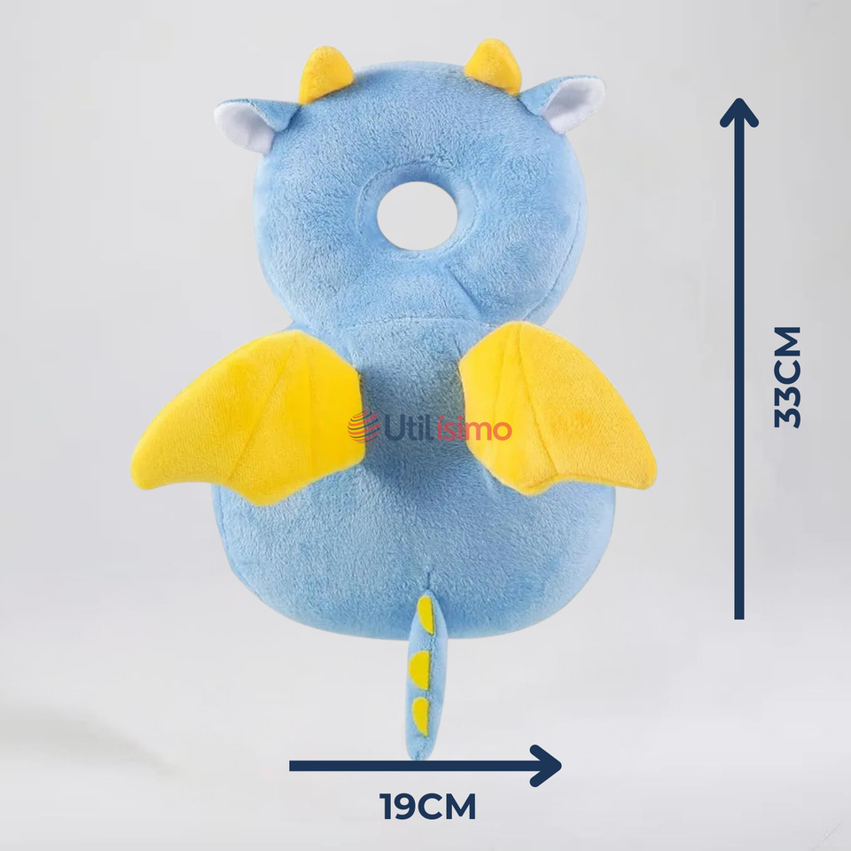 Mochila Protectora Cabeza Bebé Niño Antigolpes Almohadilla Ajustable Surtido