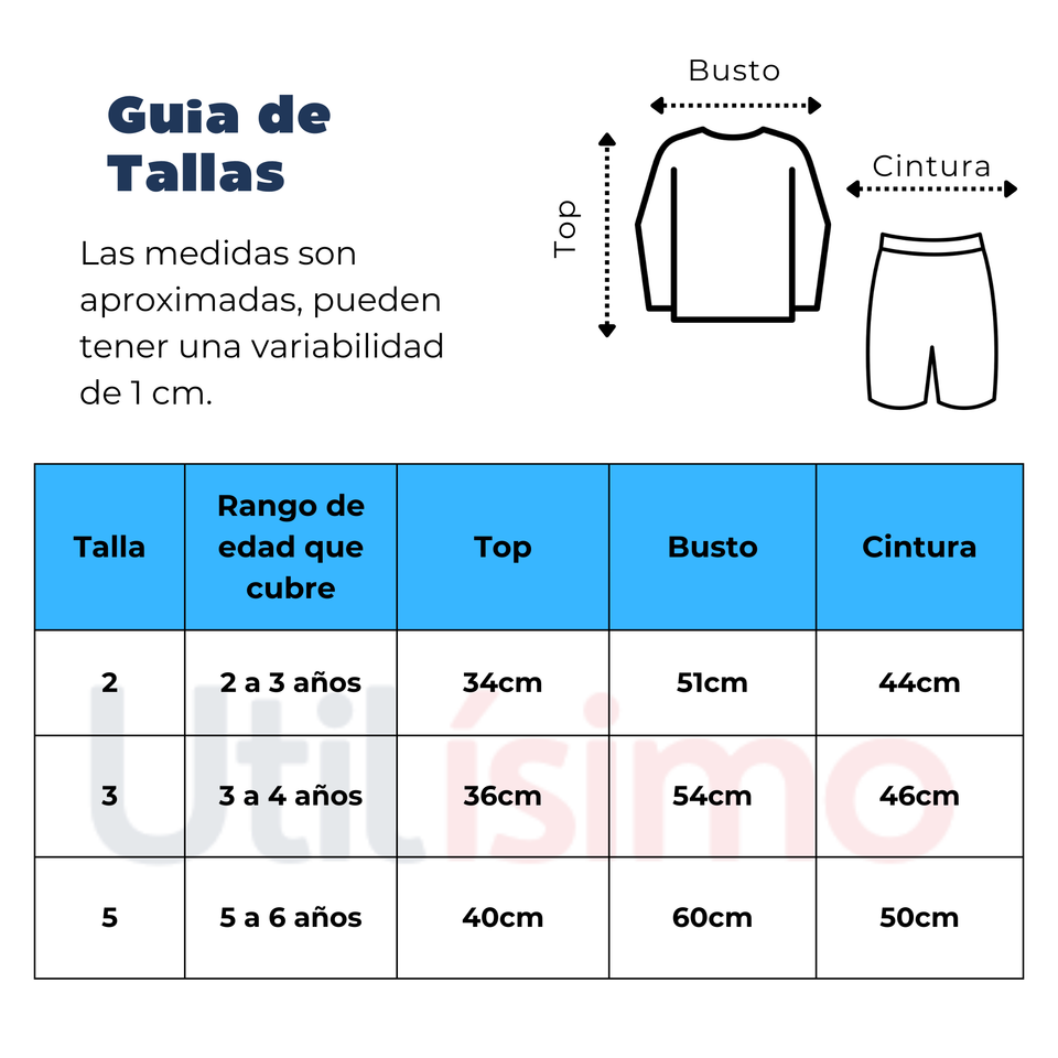 TRAJE DE BAÑO SPF UV50+ 2 PIEZAS MANGA LARGA NIÑO Navy Blue Shark