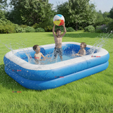 Piscina Inflable Rectangular 2mx1.2mx40cm Color Azul