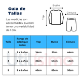 TRAJE DE BAÑO SPF UV50+ 2 PIEZAS MANGA LARGA NIÑO Navy Blue Shark