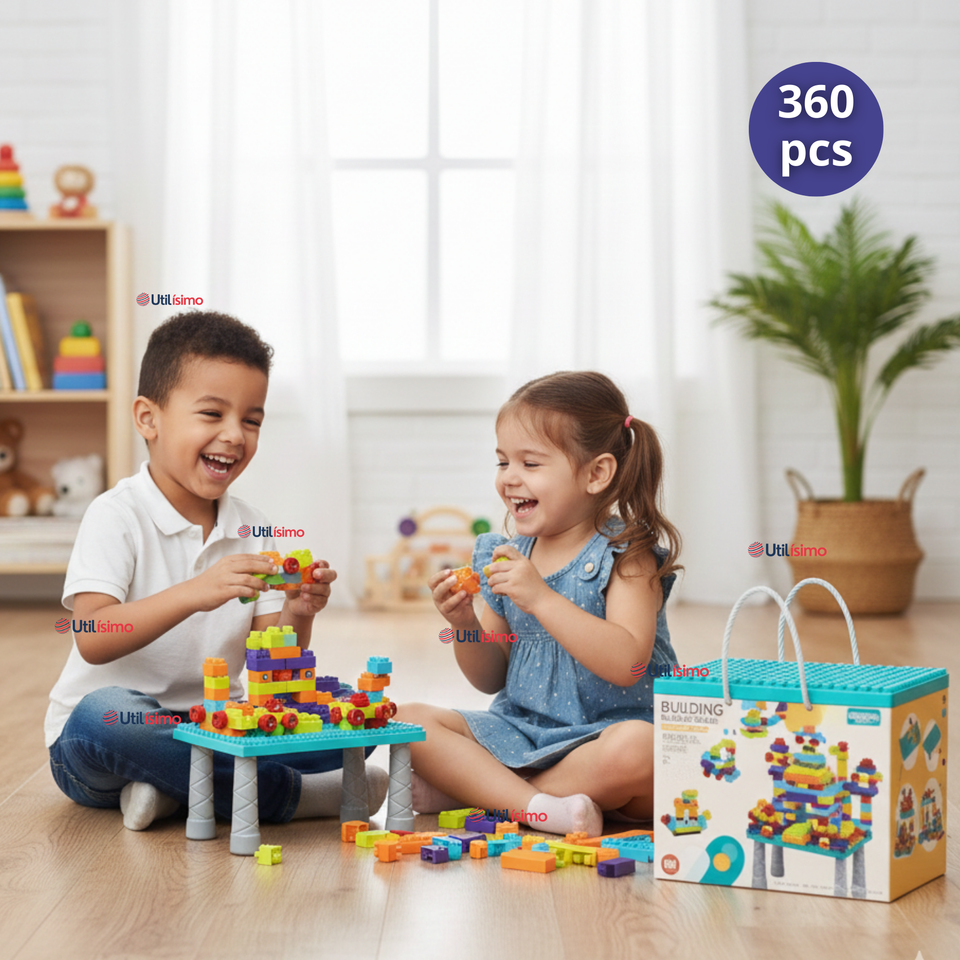 Juego Bloques de Construcción 360 piezas para Niño o Niña