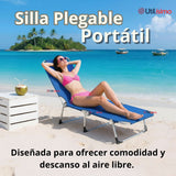Silla Plegable de Playa Camping Picnic Colores Surtidos