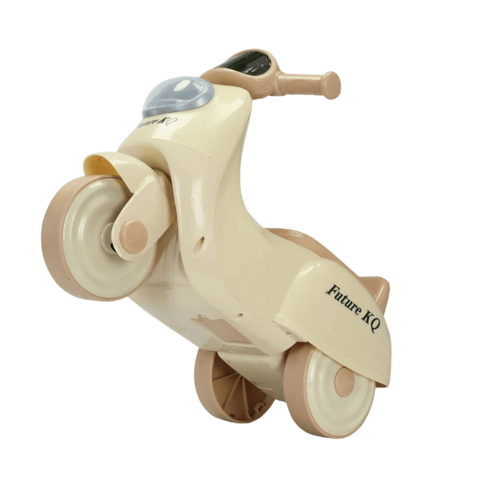 Scooter Moto Infantil con Luz y Sonido Niño Niña Verde de 1 a 5 años