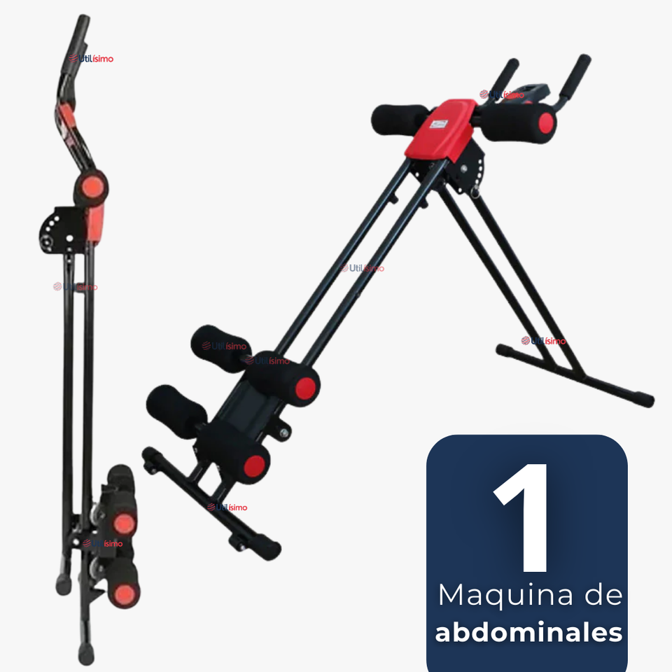 Máquina De Abdominales Plegable Ejercicio Deporte Fitness Six Pack