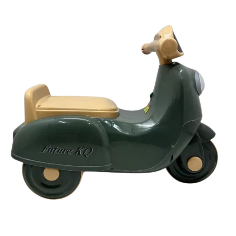 Scooter Moto Infantil con Luz y Sonido Niño Niña Gris de 1 a 5 años