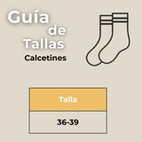 Pack 3 Calcetines Pata de Gallina Mujer Largos Colores Surtidos