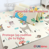 Alfombra Plegable Antigolpes 180x160cm Juego Niñas Surtido