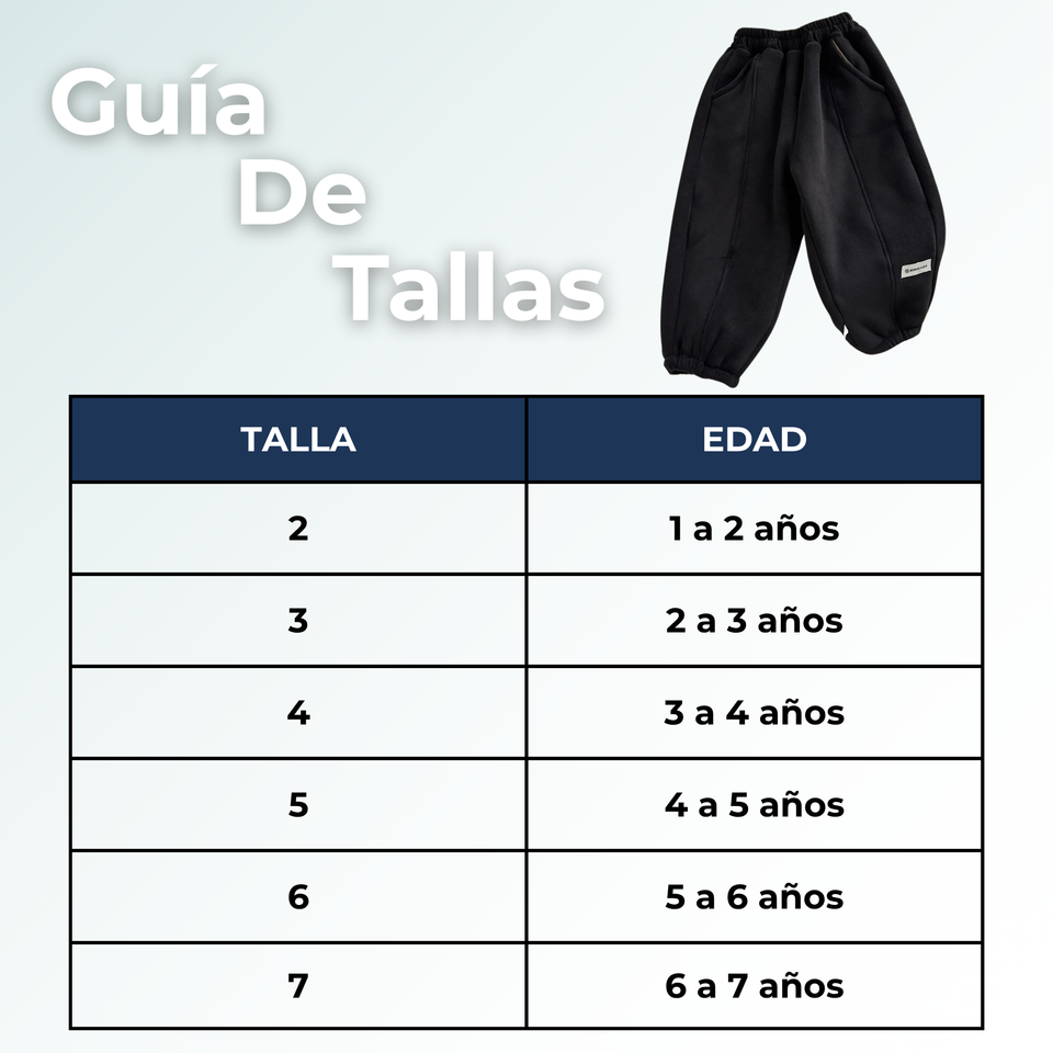 Buzo Bebé Niño Forrado en Polar Negro Pantalón