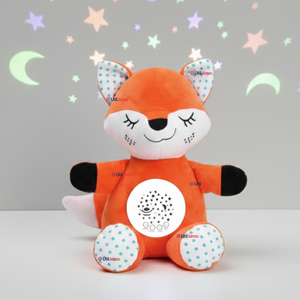 Peluche Zorro Espantacuco Con Luz Y Sonido Para Bebé Niño Niña