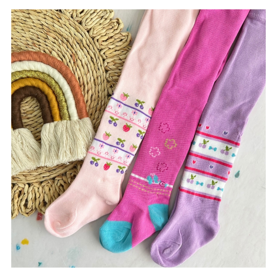 Pack 3 Pantys Primera Capa Invierno Niño Y Niña Surtido
