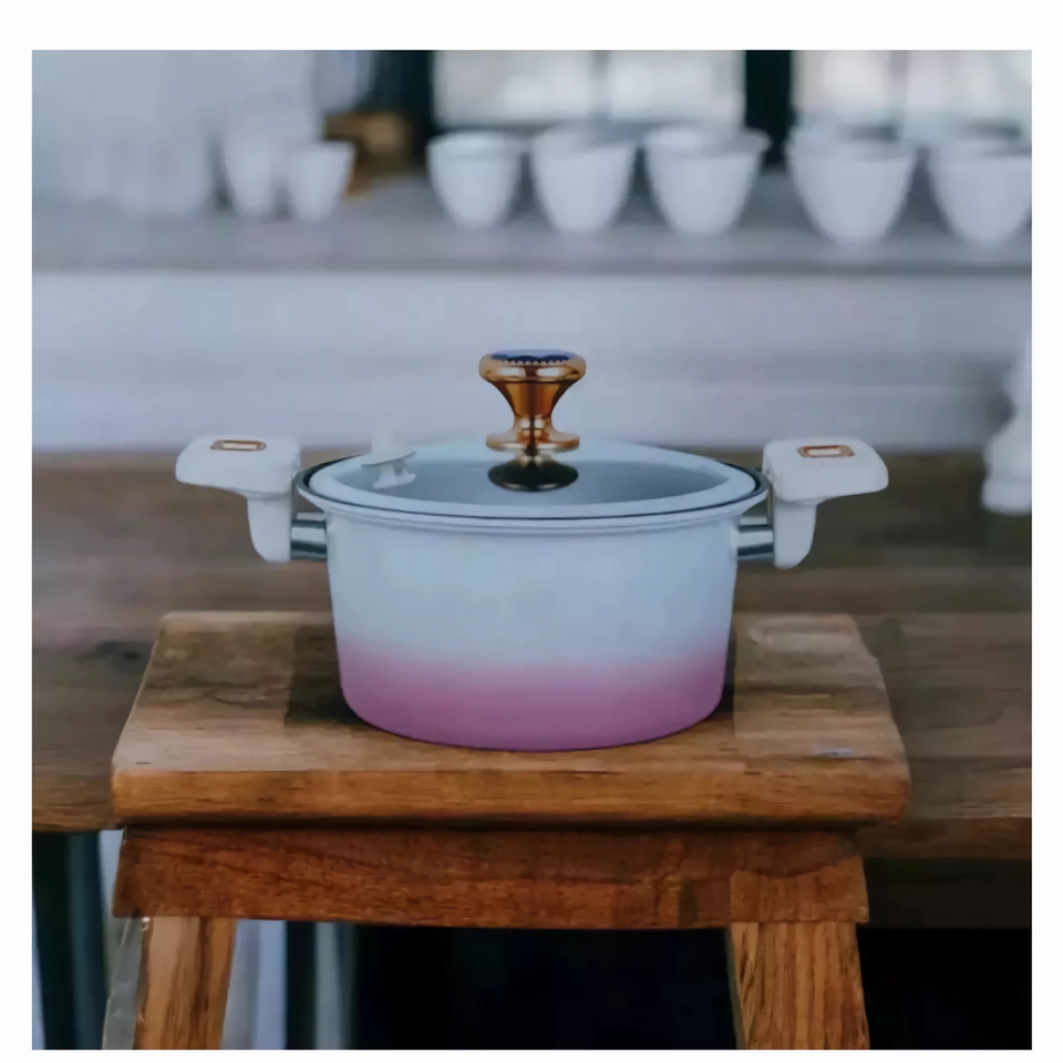 Olla de Micro Presión 4.5Litros Multifuncional  Antiadherente Cocina Hogar