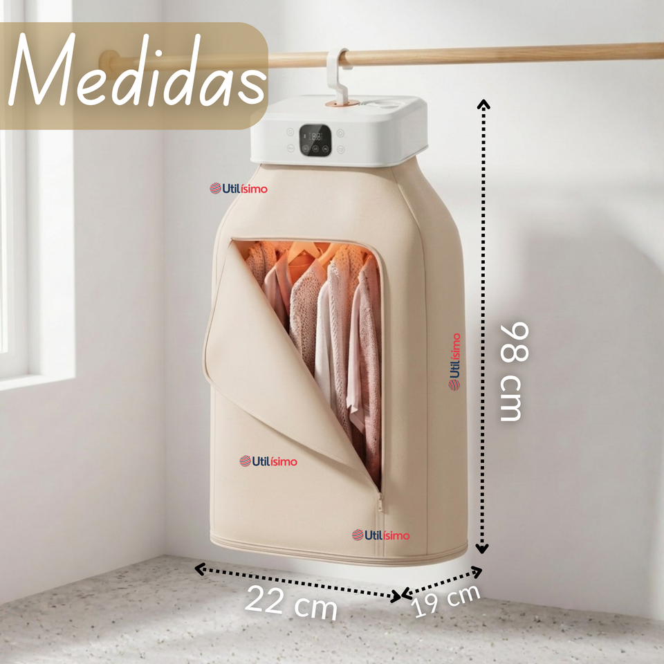 Secadora Ropa Portátil Compacto Eléctrico Bajo Consumo  900W - 1000W
