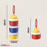 Dispensador De Alimentos Portátil Para Bebés Multicapa Libre de BPA