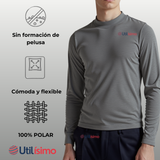 Pack 3 Camiseta Polar Cuello Alto Beatle Hombre Primera Capa Polera Surtido