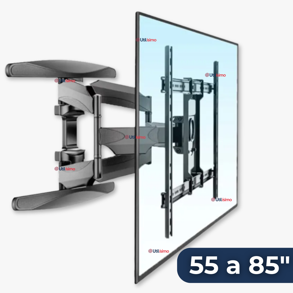 Soporte TV Pared Ajustable 68Kg 55 a 85 Pulgadas 55 60 65 70 75 77 80 82 85