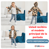 Cortaviento Impermeable Chaqueta Estampado Niño Y Bebé Jump Kids