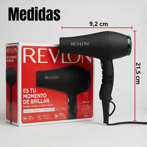 Secador De Cabello Revlon Smooth Brilliance 1875W Negro