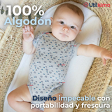 Pack 4 Bodys Niño Manga Corta Tedmimak 100% Algodón Ready Fun