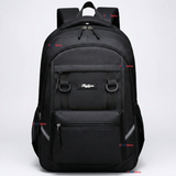Mochila Ejecutiva Notebook Escolar Impermeable Resistente Viaje Cabina 44cm Negro 20L