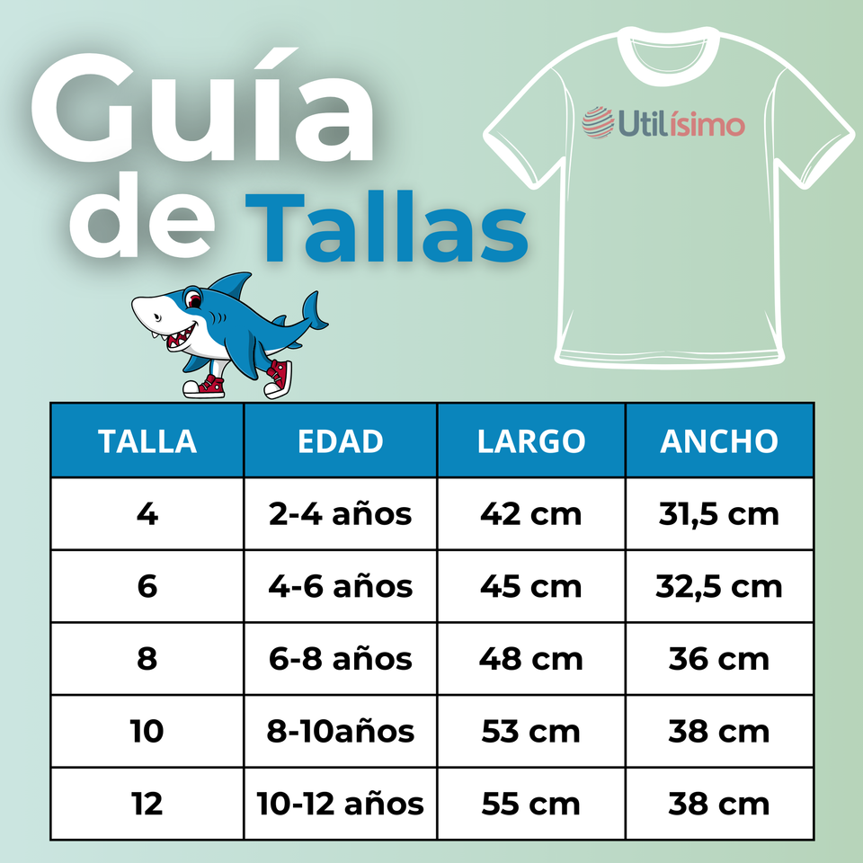 Polera Brainrots 100% Algodón Manga Corta Niño Tralalero Gris Oscuro