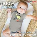 Pack 4 Bodys Niño Manga Corta Tedmimak 100% Algodón Dino Aventura