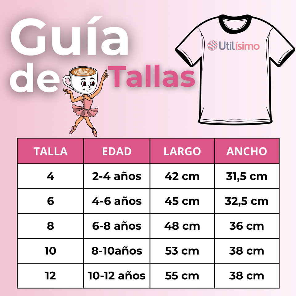 Polera Brainrots 100% Algodón Manga Corta Niña Tralalero Rosado